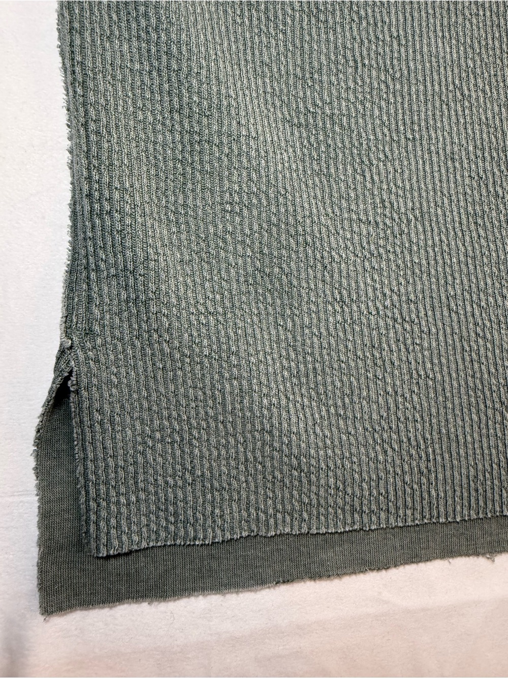 Aerie Women’s Wonder Textured Waffle-Knit Oversized Sweater in Green - Picture 10 of 14